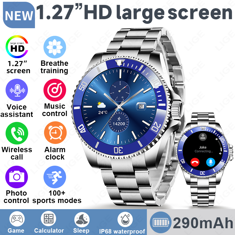 Korean Men Lifestyle - Nuevo Reloj Inteligente de Lujo Estilo