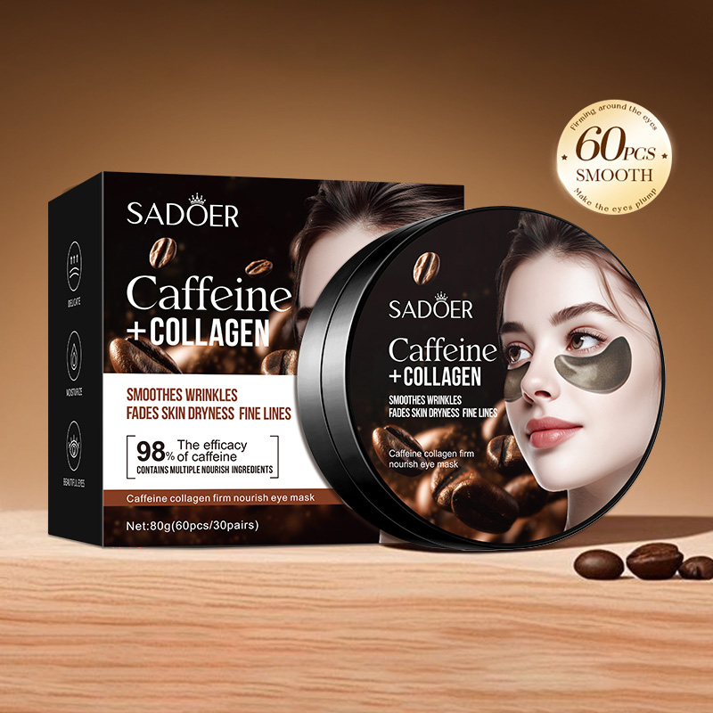 Sheet Mask Collagen - 60 uds SADOER caféína cristal colágeno