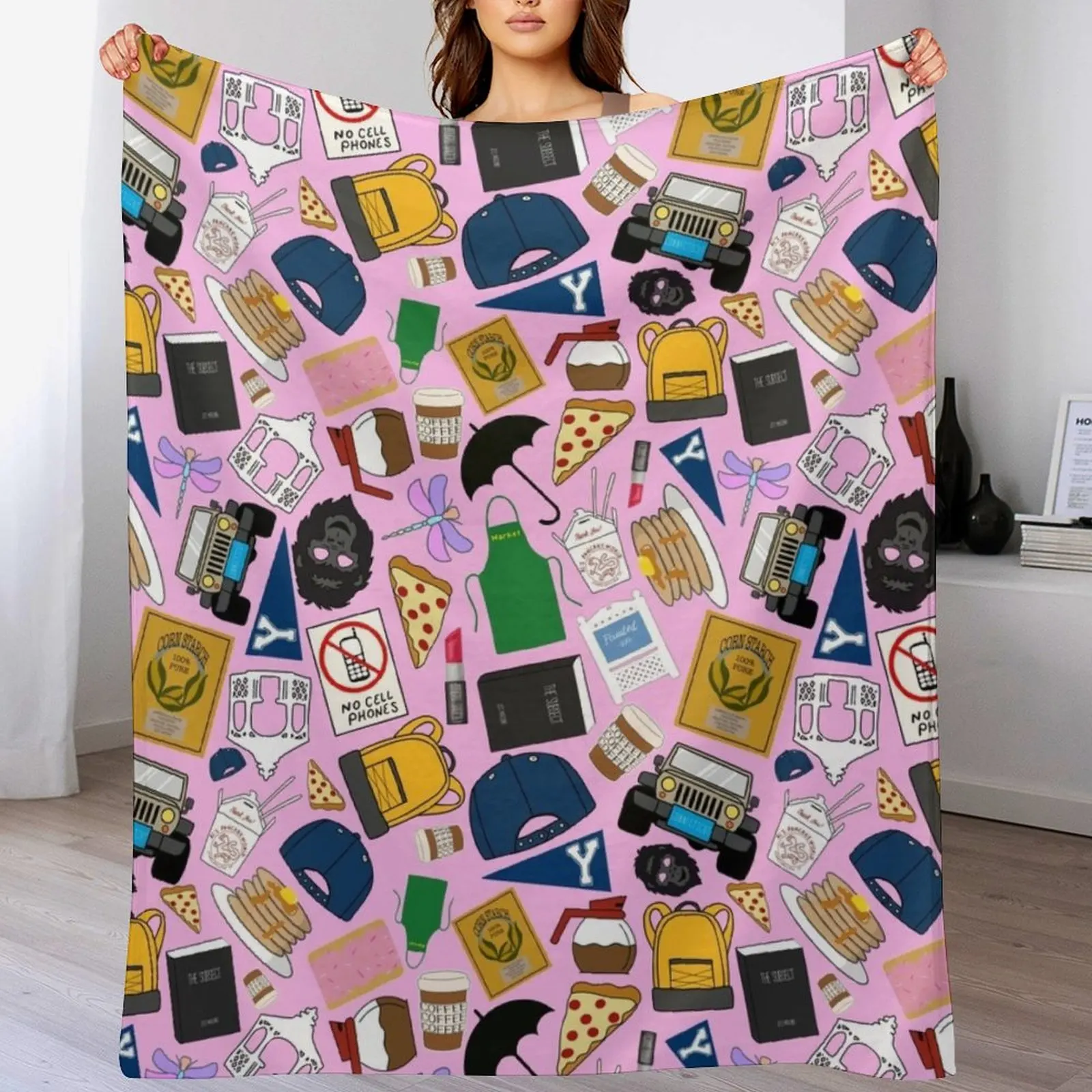 Sleeping Pack Overnight - Manta de Dormir Suave con Estampado