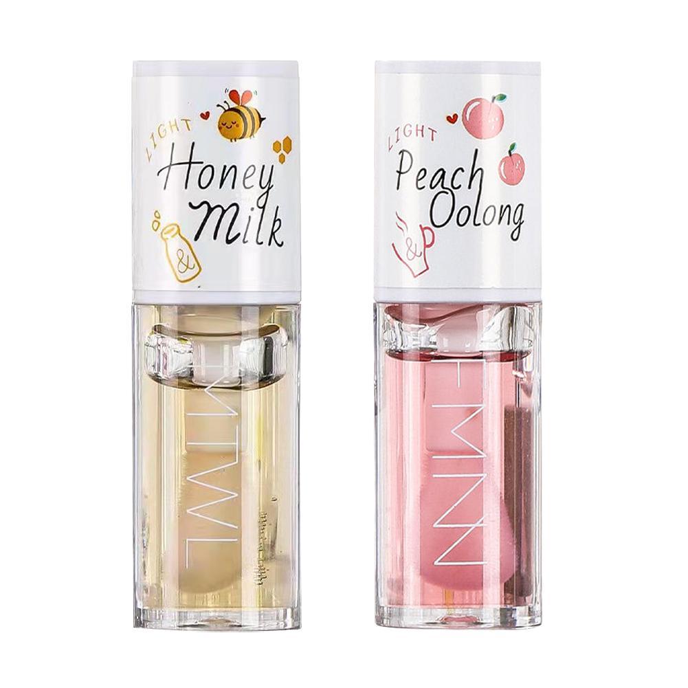 Lip Tint Korean - Brillo de labios coreano Kawaii, aceite