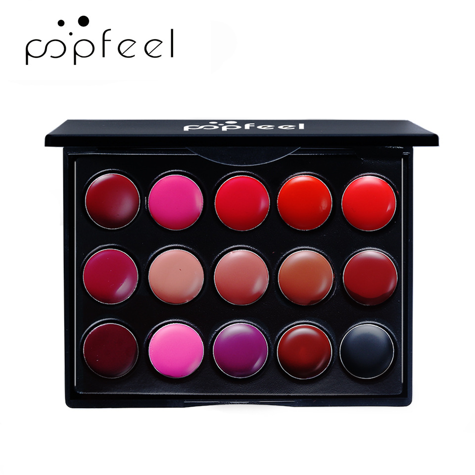 POPFEEL-Juego de paleta de láp - Lip Tint Korean reseña y precio