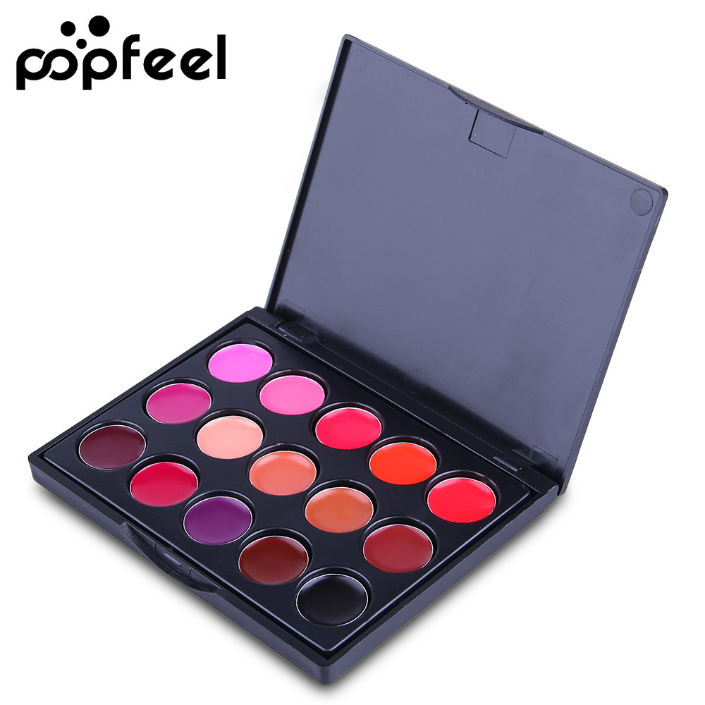 POPFEEL-Juego de paleta de láp - Lip Tint Korean reseña y precio