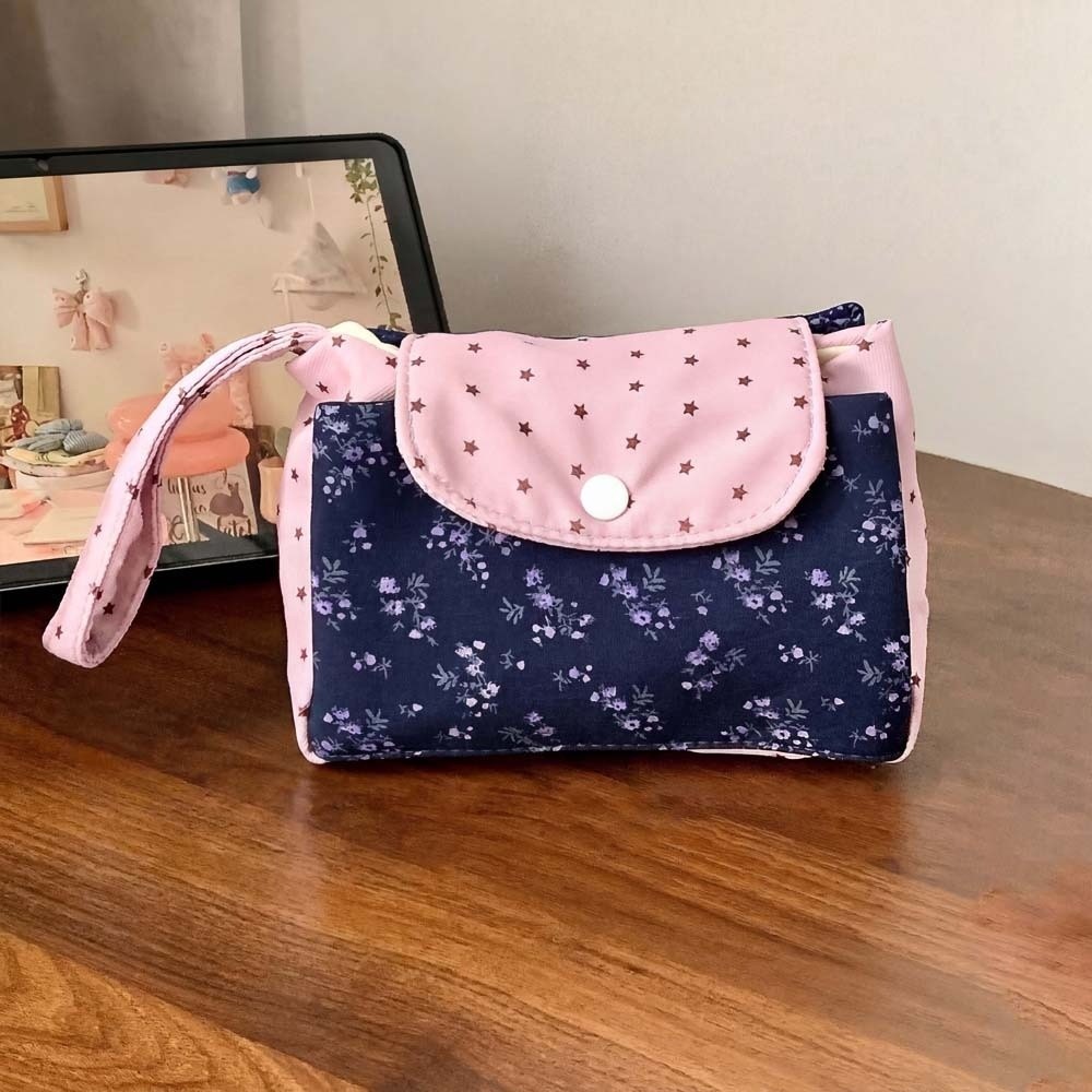Bolsa de maquillaje con estamp - Lifestyle Of Korean reseña y precio