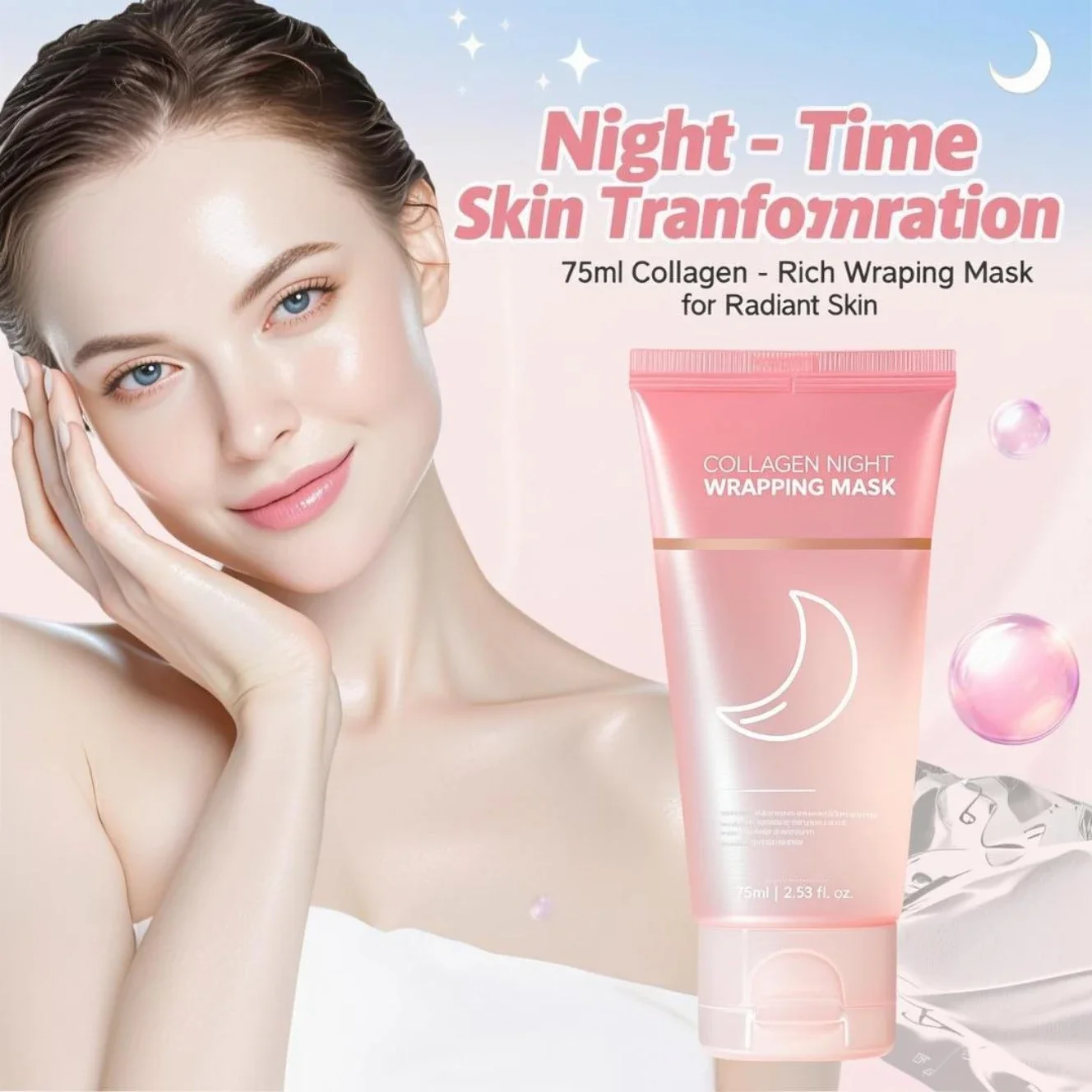 Mascarilla de envoltura noctur - Sleeping Pack Overnight reseña y precio