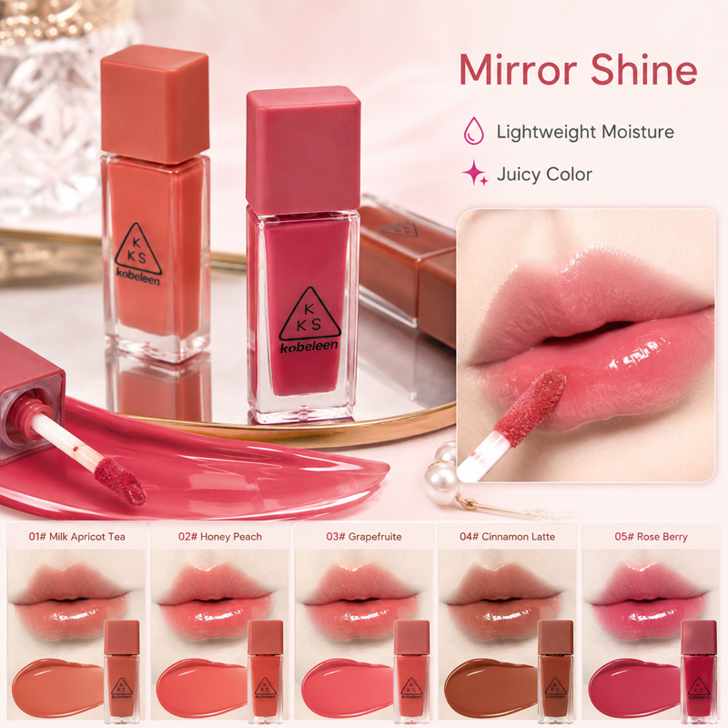 Brillo Labial Juicy Glass de K - Lip Tint Korean reseña y precio