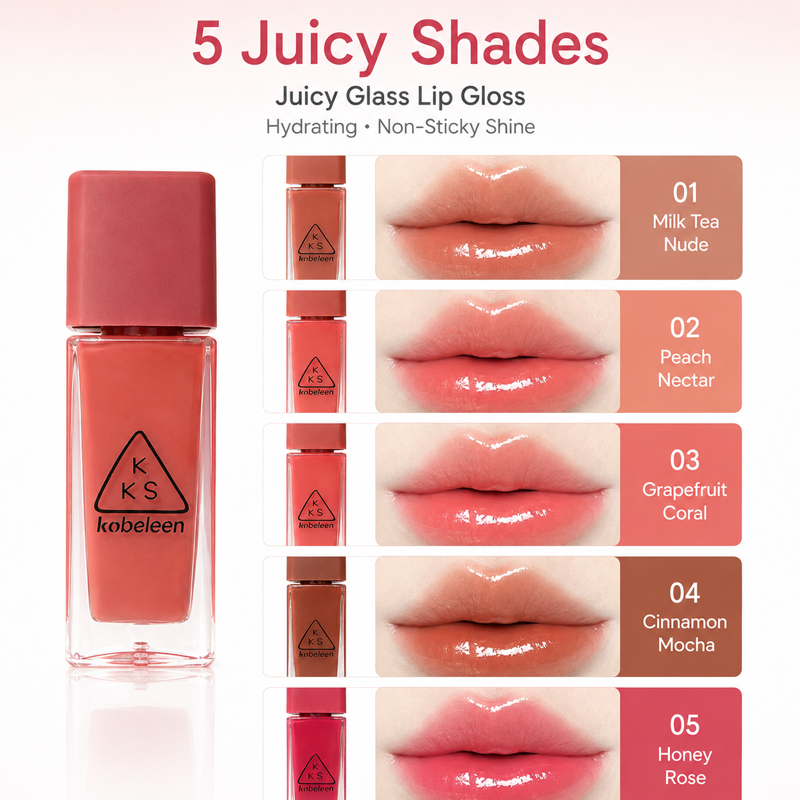 Brillo Labial Juicy Glass de K - Lip Tint Korean reseña y precio