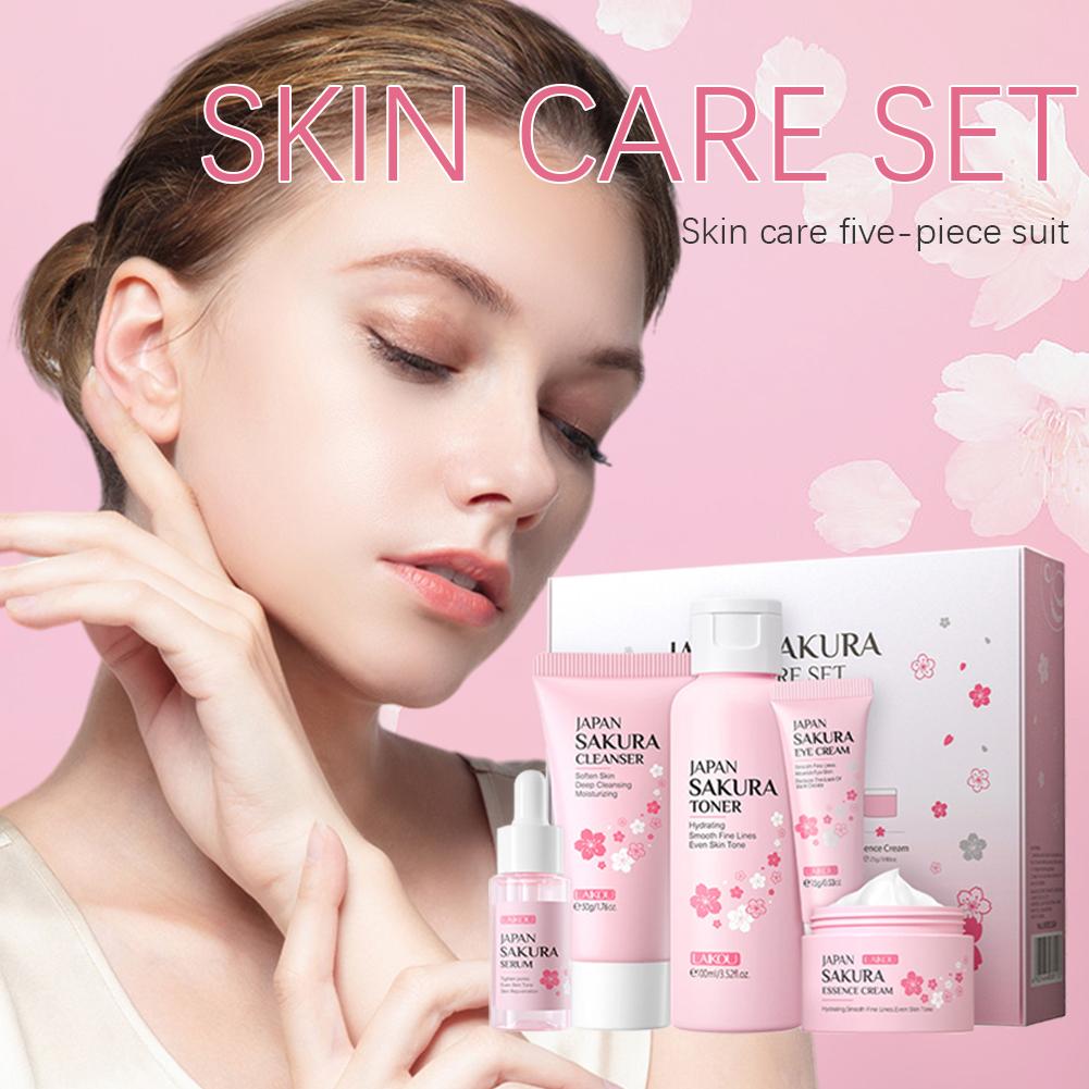 5/3 unids/set Sakura juegos pa - Korean Skincare Routine reseña y precio