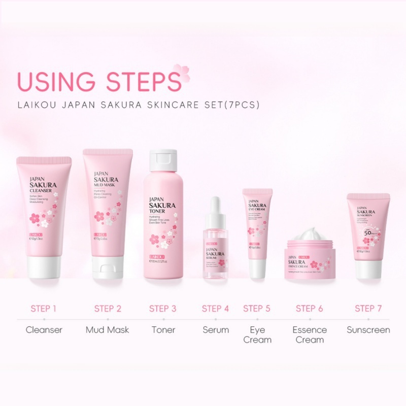 Juego de cuidado de la piel Sa - Korean Skincare Routine reseña y precio