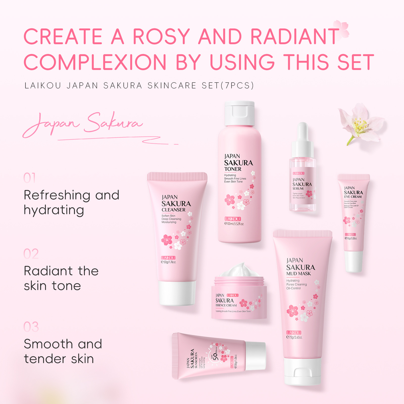 Juego de cuidado de la piel Sa - Korean Skincare Routine reseña y precio