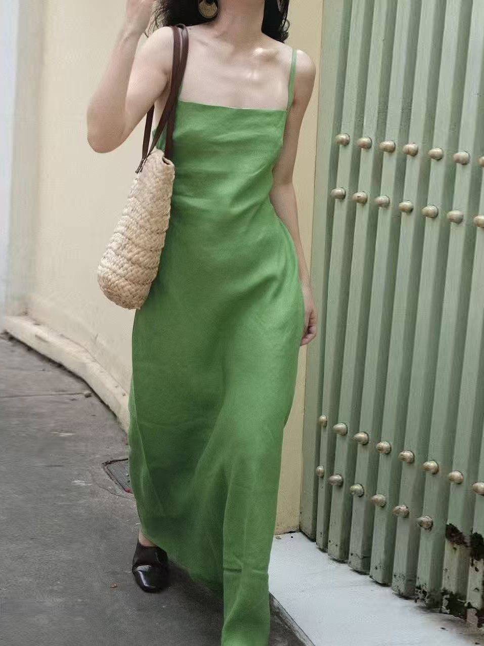 Vestido largo elegante de vera - Lifestyle Of Korean reseña y precio